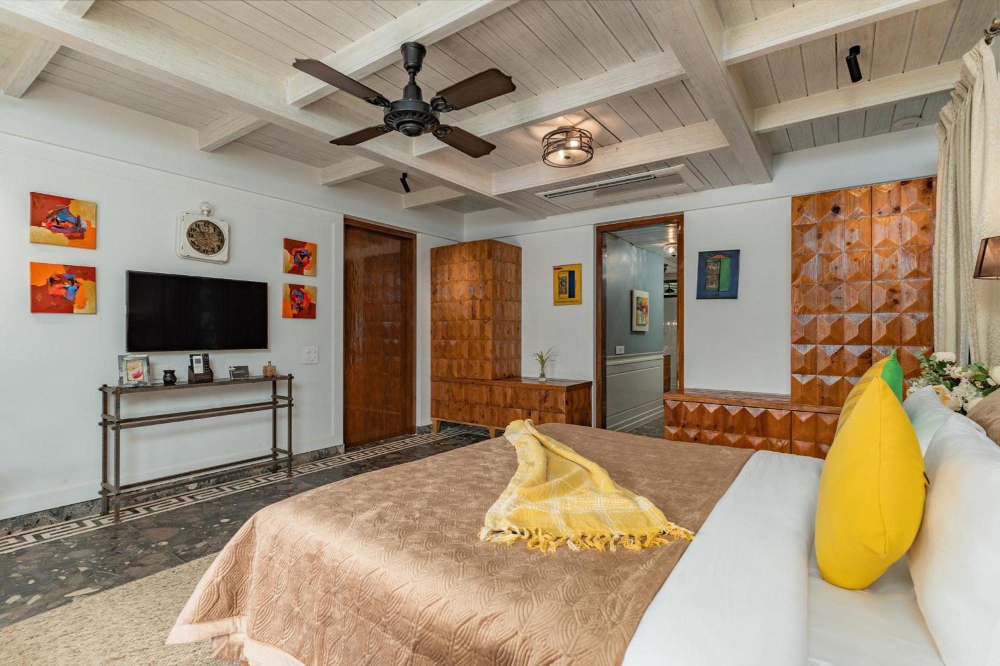 Azara Beach House - 5 Bhk Designer Villa, Candolim Beach Exterior foto