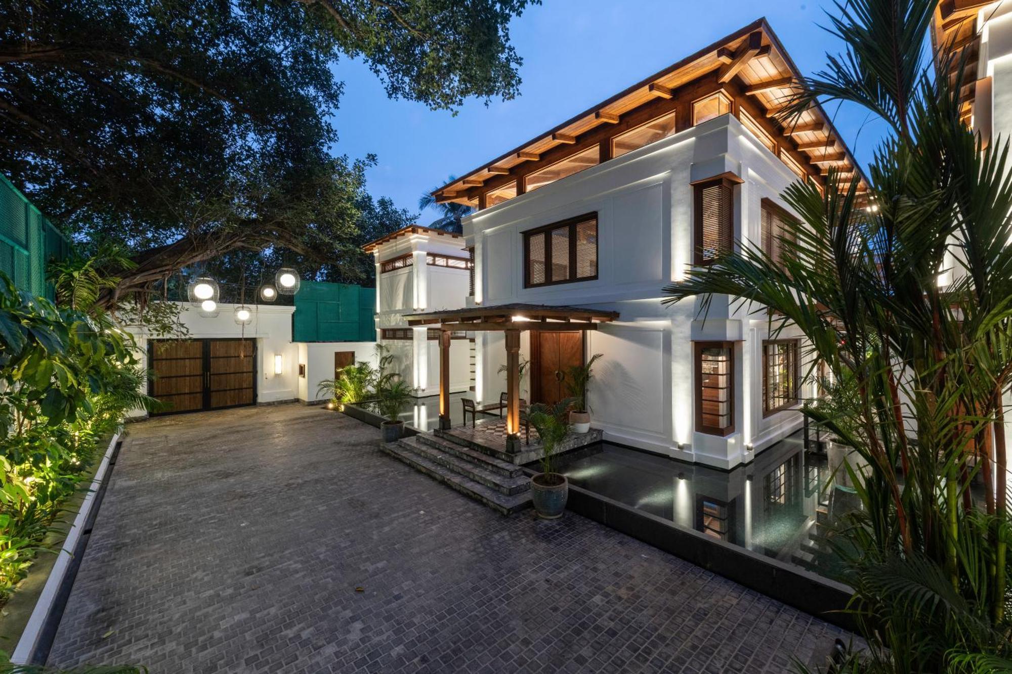 Azara Beach House - 5 Bhk Designer Villa, Candolim Beach Exterior foto
